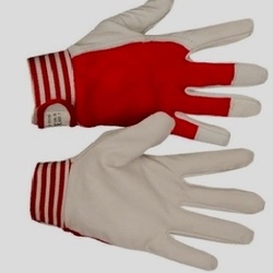 Перчатки комбинированные (козья кожа/ ХБ(202)) 
